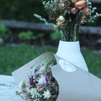 15" Large Dried Flower Bouquet