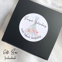 Floral Rope Ball Ornament