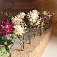 Oak Dried Flower Centerpiece