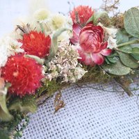 Small Dried Flower Christmas Wreath