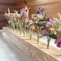 Oak Dried Flower Centerpiece