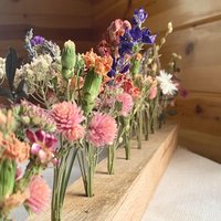 Oak Dried Flower Centerpiece