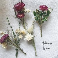 Oak Dried Flower Centerpiece