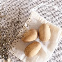 Birds Nest Natural Craft Kit: DIY Spring Gift with Dried Flowers and Beeswax Candle