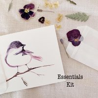 Sparrow Pressed Flower Art Kit – DIY Botanical Craft