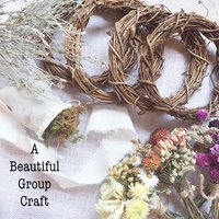 Dried Flower Wreath Kits for Groups: Craft Night Activity, Retreat Project, Floral Workshop with Farm-Grown Botanicals