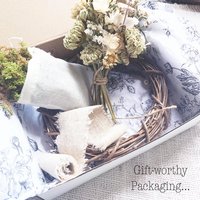 Soft Linen Dried Flower Wreath Kit | DIY Neutral Wreath | Farm-Grown Flowers | Botanical Craft Kit | Natural Grapevine Wreath