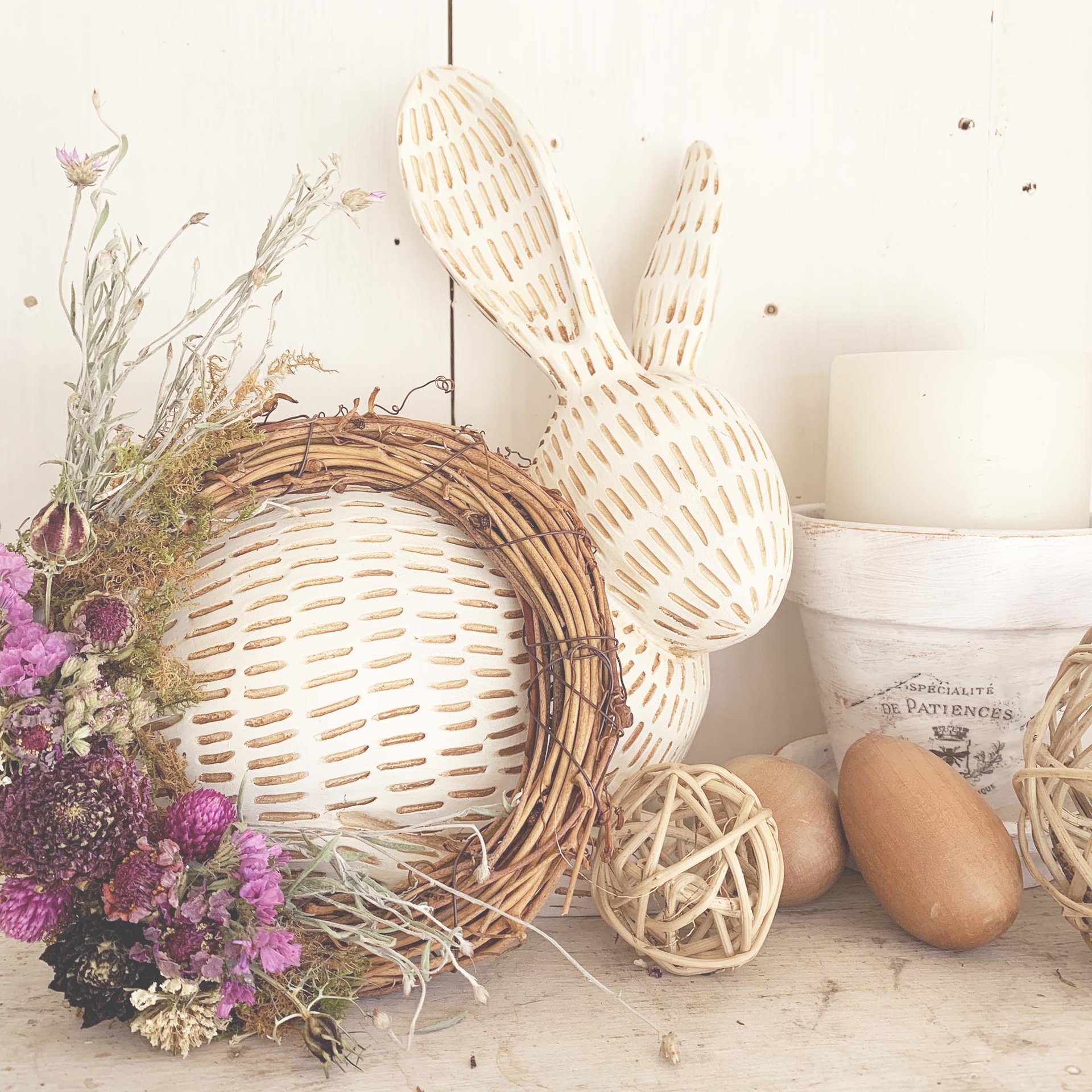 DIY Dried Flower Wreath Kit – Farm-Grown Dahlia Decor