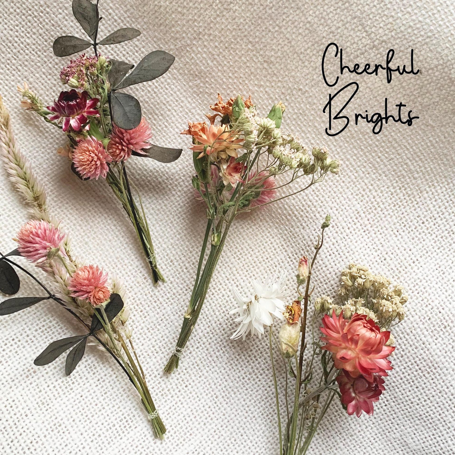 Oak Dried Flower Centerpiece