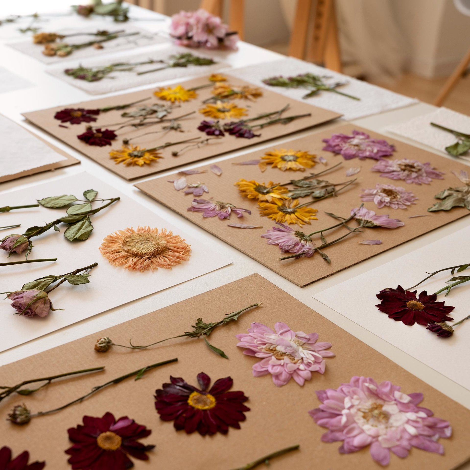 Custom Poem Print with Pressed Flowers | Personalized Sustainable Gift | Botanical Wall Art | Wedding Vows or Love Note Print